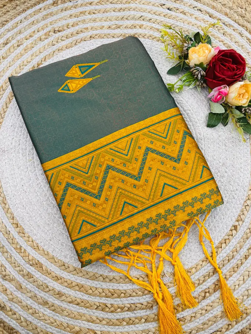 KT 120 Designer Banarasi Silk Sarees Wholesale Clothing Suppliers In India